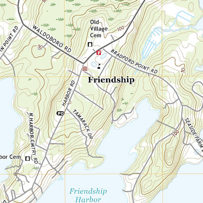United States Geological Survey Friendship, ME (2021, 24000-Scale) digital map