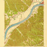 United States Geological Survey Friendship, OH-KY (1951, 24000-Scale) digital map