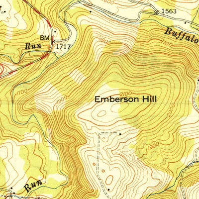 United States Geological Survey Friendsville, MD-PA-WV (1949, 24000-Scale) digital map