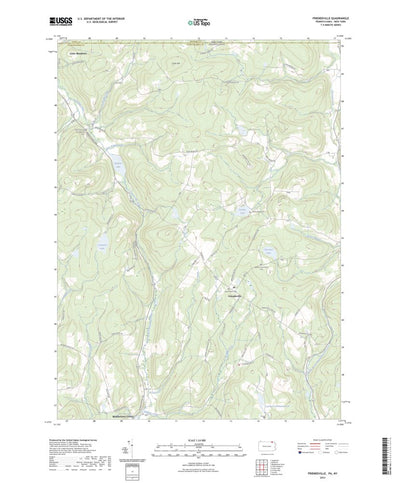 United States Geological Survey Friendsville, PA (2023, 24000-Scale) digital map