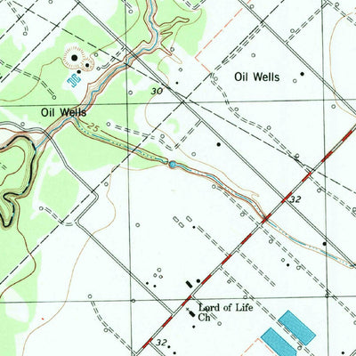 United States Geological Survey Friendswood, TX (1982, 24000-Scale) digital map