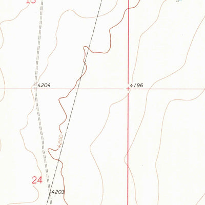 United States Geological Survey Frier Ranch, NM (1973, 24000-Scale) digital map