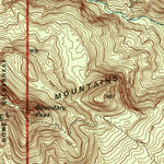 United States Geological Survey Frijoles, NM (2002, 24000-Scale) digital map