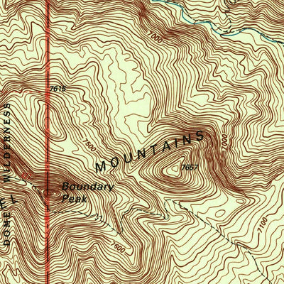 United States Geological Survey Frijoles, NM (2002, 24000-Scale) digital map