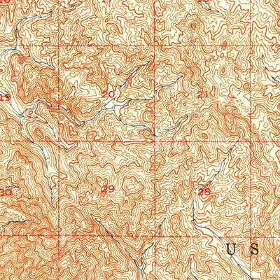 United States Geological Survey Frink, CA (1940, 62500-Scale) digital map