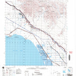 United States Geological Survey Frink, CA (2002, 50000-Scale) digital map