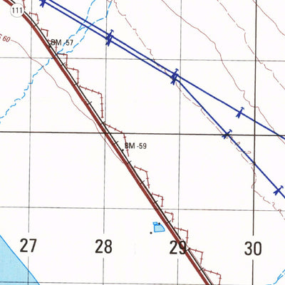 United States Geological Survey Frink, CA (2002, 50000-Scale) digital map