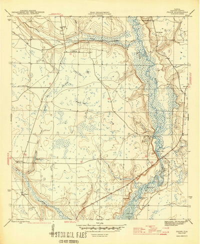 United States Geological Survey Frink, FL (1945, 31680-Scale) digital map