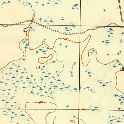 United States Geological Survey Frink, FL (1945, 31680-Scale) digital map