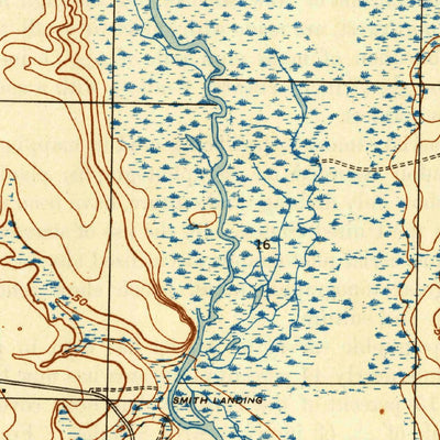 United States Geological Survey Frink, FL (1945, 31680-Scale) digital map