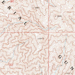 United States Geological Survey Frink NW, CA (1992, 24000-Scale) digital map