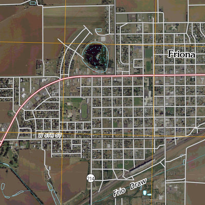 United States Geological Survey Friona, TX (2010, 24000-Scale) digital map