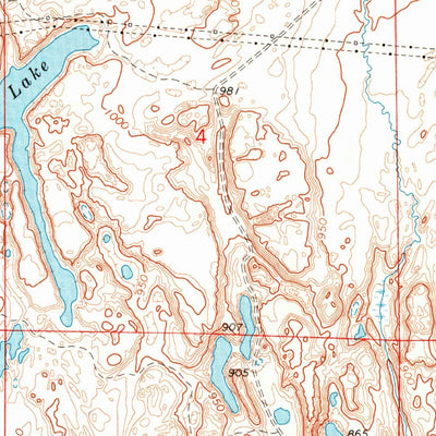 United States Geological Survey Frischknecht, WA (1970, 24000-Scale) digital map