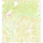 United States Geological Survey Frisco City SE, AL (1972, 24000-Scale) digital map
