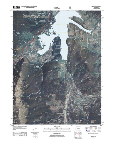 United States Geological Survey Frisco, CO (2011, 24000-Scale) digital map