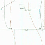 United States Geological Survey Frisco Creek East, TX-OK (1974, 24000-Scale) digital map
