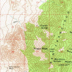 United States Geological Survey Frisco Peak, UT (1960, 62500-Scale) digital map
