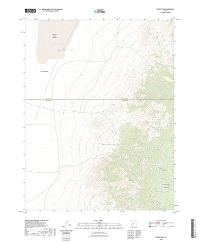 United States Geological Survey Frisco Peak, UT (2023, 24000-Scale) digital map