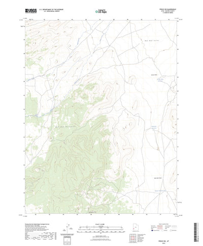 United States Geological Survey Frisco SW, UT (2023, 24000-Scale) digital map