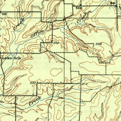 United States Geological Survey Frisco, TX (1929, 62500-Scale) digital map