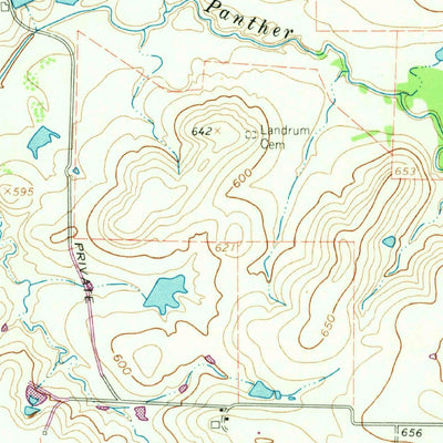 United States Geological Survey Frisco, TX (1969, 24000-Scale) digital map