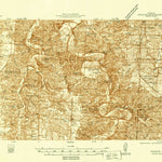 United States Geological Survey Fristoe, MO (1938, 48000-Scale) digital map