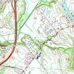 United States Geological Survey Fritchton, IN-IL (1974, 24000-Scale) digital map