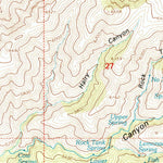 United States Geological Survey Fritz Canyon, AZ (1997, 24000-Scale) digital map