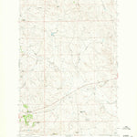 United States Geological Survey Froehlich Butte, MT (1967, 24000-Scale) digital map