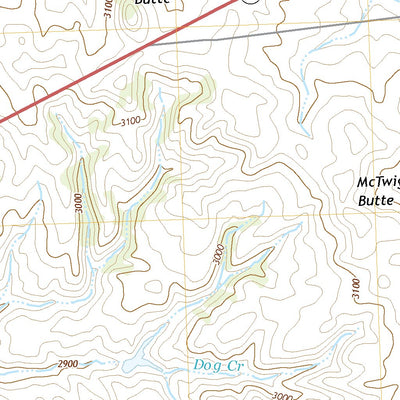 United States Geological Survey Froehlich Butte, MT (2020, 24000-Scale) digital map
