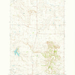 United States Geological Survey Froelich Dam, ND (1971, 24000-Scale) digital map