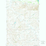 United States Geological Survey Frog Coulee, MT (1972, 24000-Scale) digital map