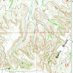 United States Geological Survey Frog Coulee, MT (1972, 24000-Scale) digital map