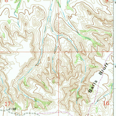 United States Geological Survey Frog Coulee, MT (1972, 24000-Scale) digital map