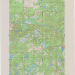 United States Geological Survey Frog Lake, WI (1983, 24000-Scale) digital map