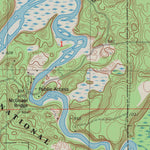 United States Geological Survey Frog Lake, WI (1983, 24000-Scale) digital map