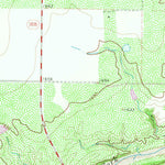 United States Geological Survey Frog Mountain, TX (1962, 24000-Scale) digital map