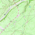 United States Geological Survey Frog Mountain, TX (1962, 24000-Scale) digital map