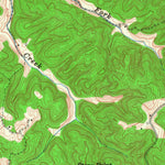 United States Geological Survey Frogue, KY-TN (1954, 24000-Scale) digital map