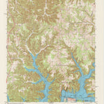 United States Geological Survey Frogue, KY-TN (1978, 24000-Scale) digital map