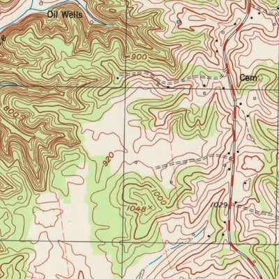 United States Geological Survey Frogue, KY-TN (1978, 24000-Scale) digital map