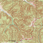 United States Geological Survey Frogue, KY-TN (1978, 24000-Scale) digital map