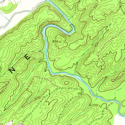United States Geological Survey Frolona, GA (1964, 24000-Scale) digital map