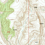 United States Geological Survey Fromberg, MT (1956, 24000-Scale) digital map