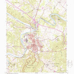United States Geological Survey Front Royal, VA (1967, 24000-Scale) digital map
