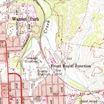 United States Geological Survey Front Royal, VA (1967, 24000-Scale) digital map