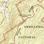 United States Geological Survey Front Royal, VA (1967, 24000-Scale) digital map