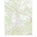 United States Geological Survey Front Royal, VA (2022, 24000-Scale) digital map