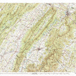 United States Geological Survey Front Royal, VA-WV (1986, 100000-Scale) digital map