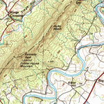 United States Geological Survey Front Royal, VA-WV (1986, 100000-Scale) digital map